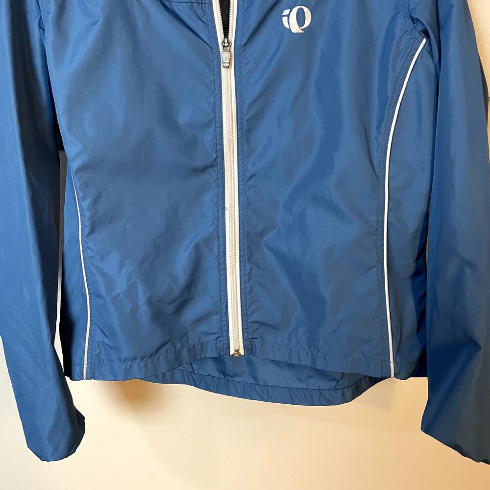 NWOT Pearl Izumi Women's Cycling Jacket Windbreaker Blue Bike Jacket Size Medium - Picture 3 of 16